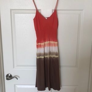 Tie dye dress